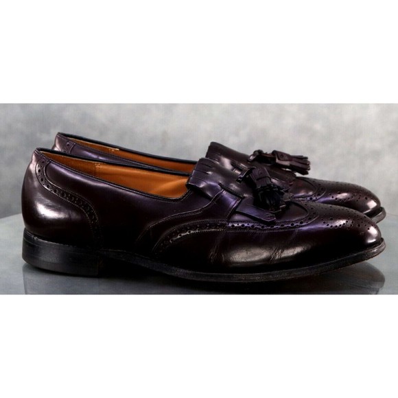 Johnston & Murphy Heritage Men\'s Kiltie Tassel Loafers Dress Shoes Sz 11 D 32733 main image 5